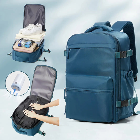 Femme™ Vacum Travel BagPack – Packs More in Less Space